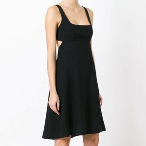 T by Alexander Wang Square Neck Dress Black 0